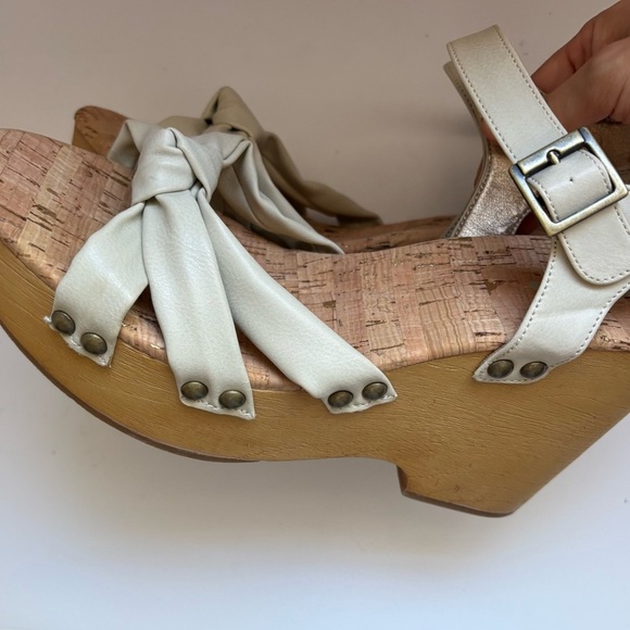 KORKS by Kork-Ease Dawson Wedge Sandals in
Off‎ White Sz 11M - Picture 5 of 7